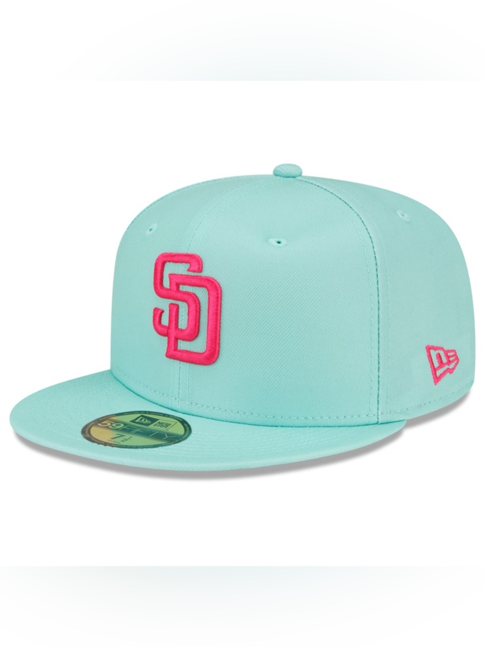 San Diego Padres Men’s Hat New Era Mint 2022 City Connect Fitted Hat NWT